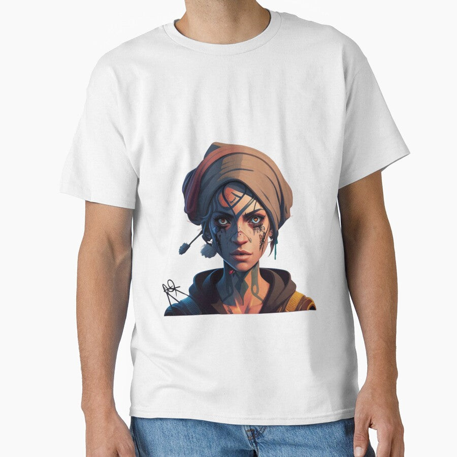 colorful street girl by mug&more station