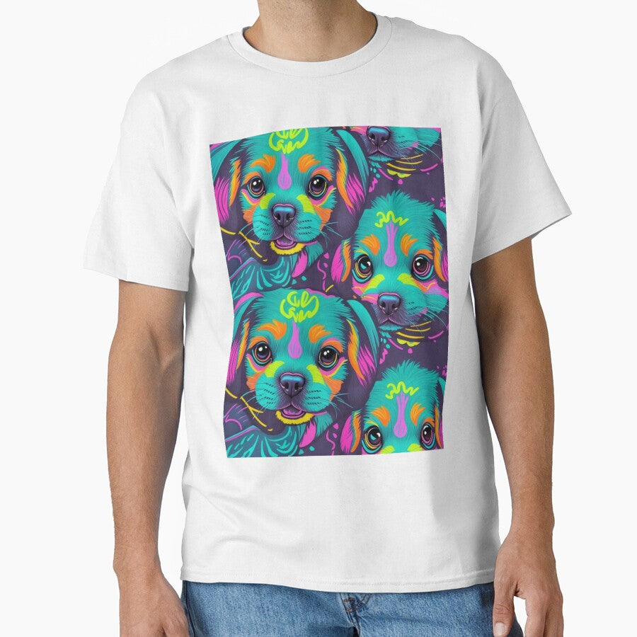 Funky Art Puppy 1 by Maylene1