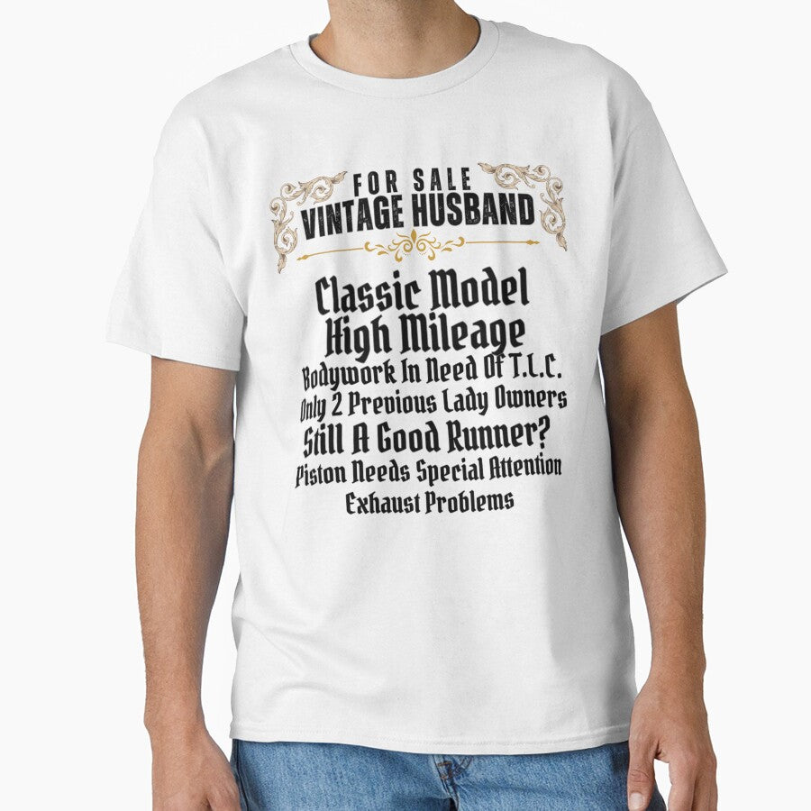 For Sale Vintage Husband Funny Married Couple Retro Mechanic Humor by Pixiorra