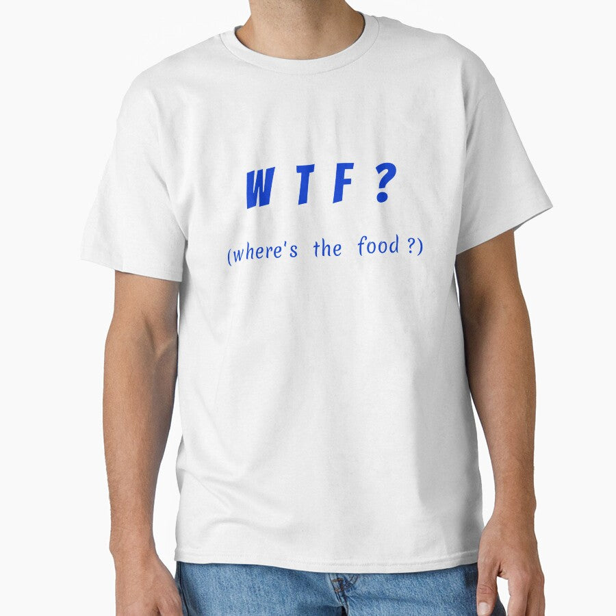 WTF - where's the food? (blue) by julietearjerky