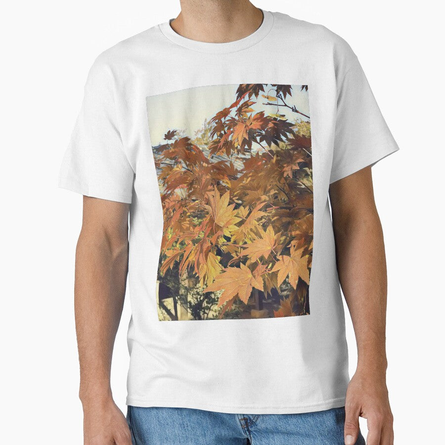 Red and Orange Autumn Leaves Design by jaguarcliff