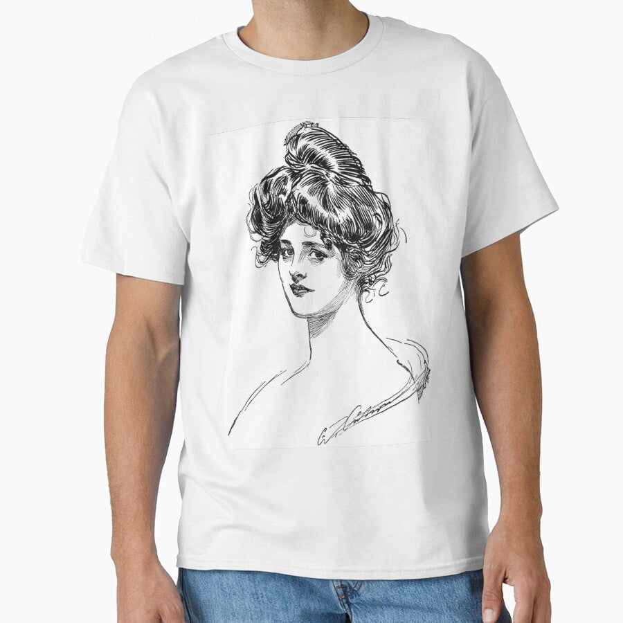 Gibson Girl (1902) - Charles Dana Gibson by SALON DES ARTS