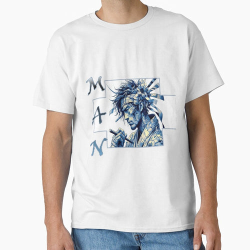 Abstract series Japanese man by KRISS DEL - STUDIO