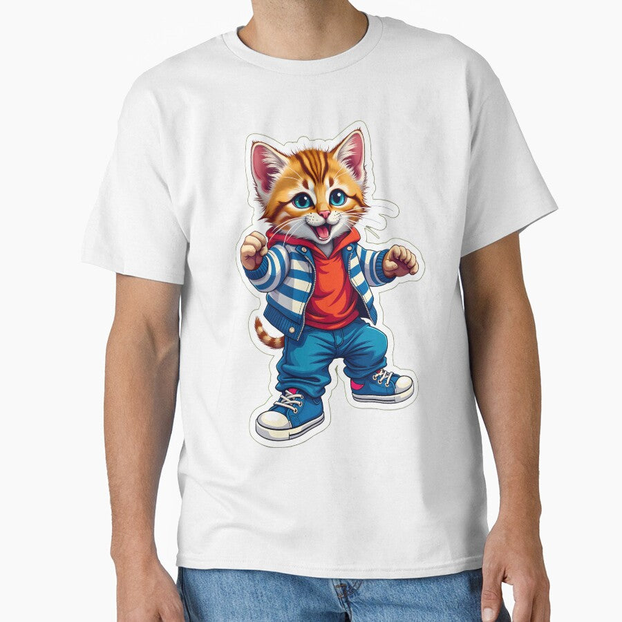 Cool Cat in Urban Outfit by ZykeArt