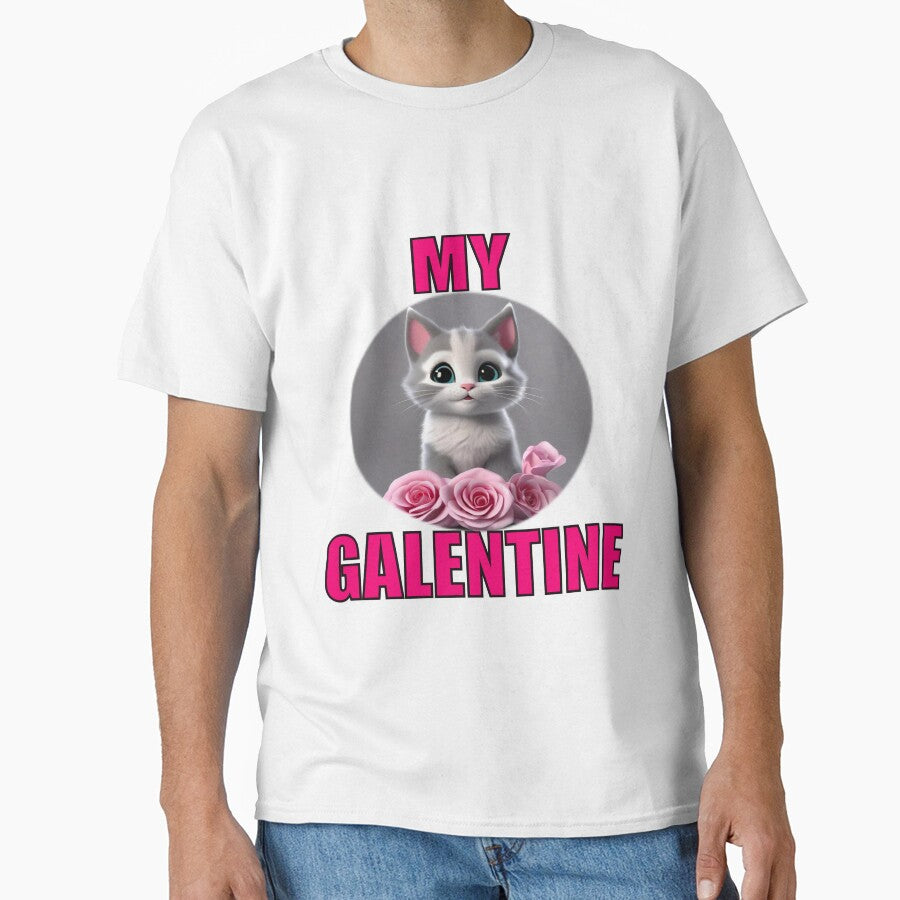 My Really Super Cute kitten on Galentines day and Galentines party, gift idea for Galentines day by sailorsam1805