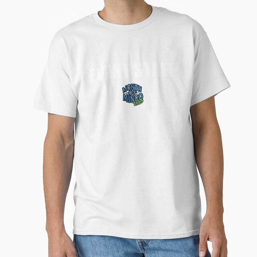Month of Mingo EVENT STAFF Shirt (White Text) 2023 by connor-maitland