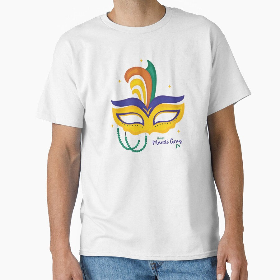 Happy Mardi Gras - Carnival Mask by oryzasian