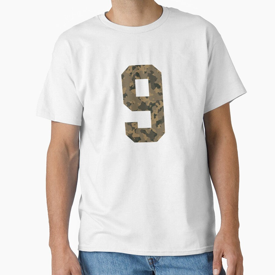 Army Camouflage Number 9 - Sports Numbers by NECHSTORE