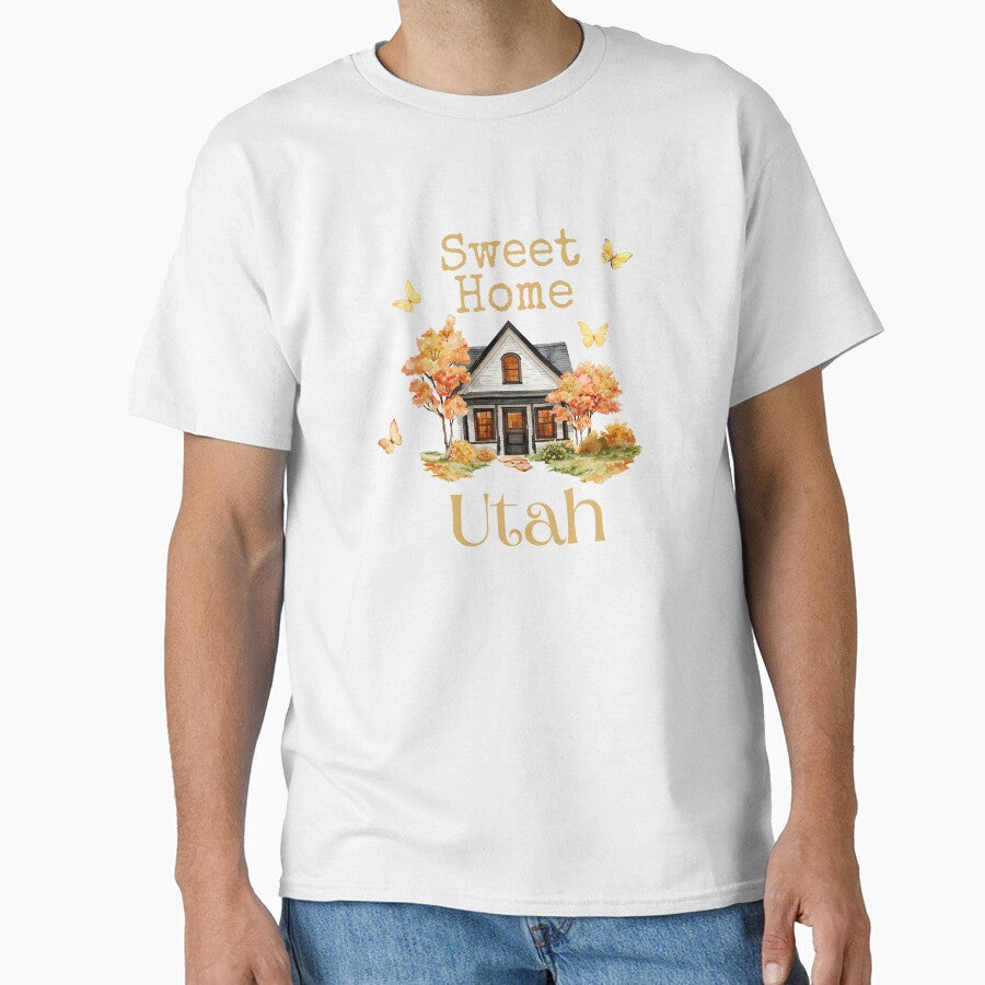 Sweet Home Utah - Vacation Hometown Vintage Souvenir by Mozaic Clothes