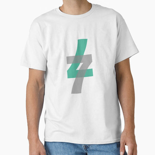 77 Monogram Minimalist Geometric Number Streetwear Aesthetic by Trinity Collections