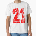 Number 21 Red Xmas Group Matching Christmas Birthday Funny by LynneMarisa