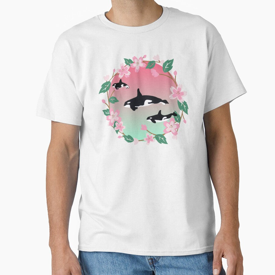 Orca Cherry Blossoms by RiverOrchid