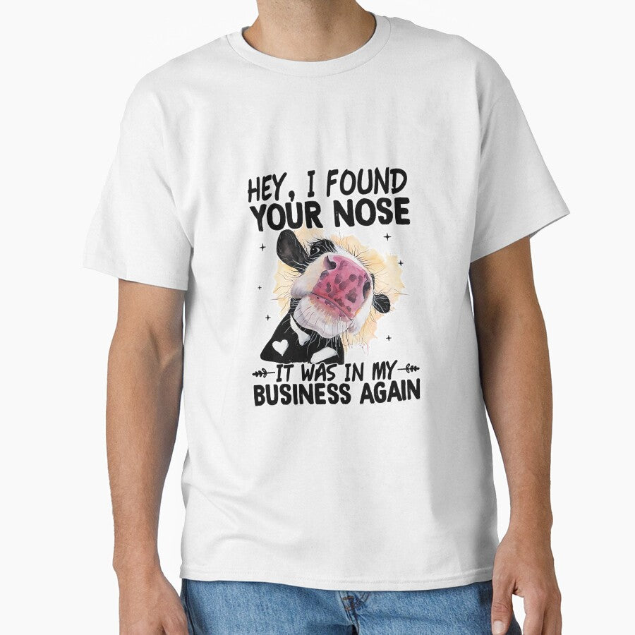 Hey I Found Your Nose It Was In My by SkyCloudBlue