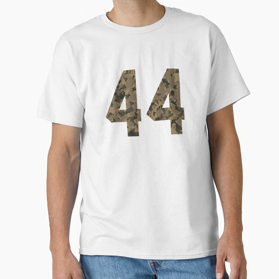 Army Camouflage Number 44 - Sports Numbers by NECHSTORE