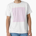 Pink and Purple Scallop Line Pattern Design by Abdulra7man369