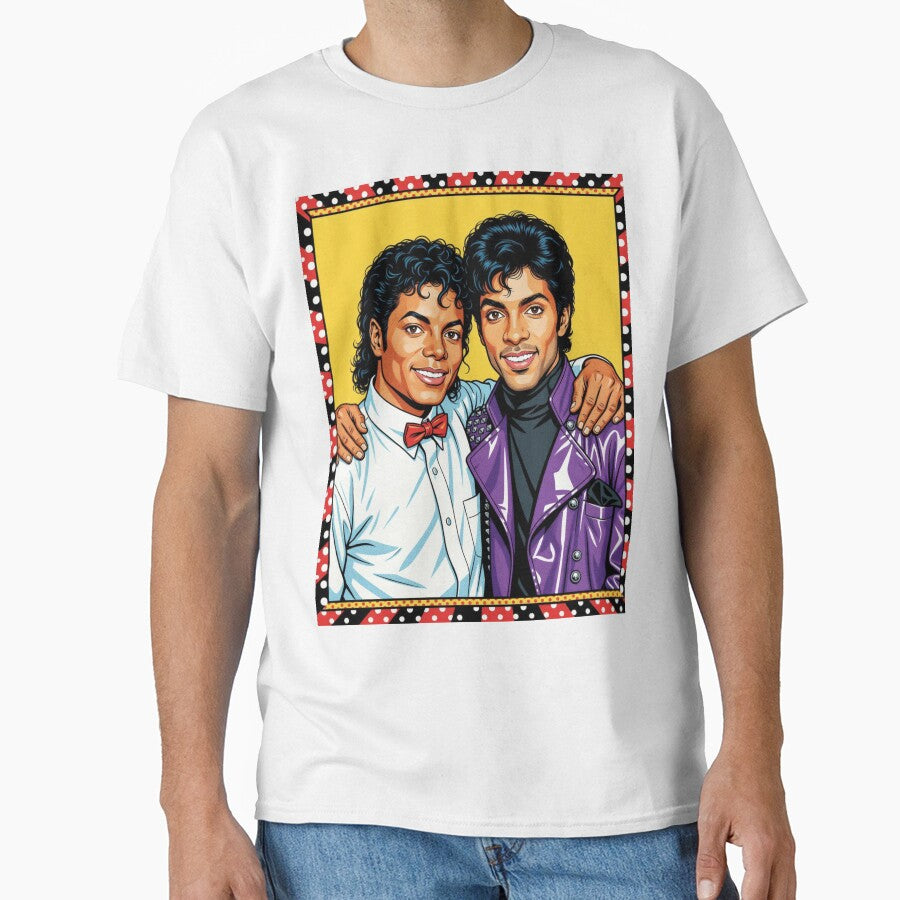 Michael Jackson and Prince by The King's general goods
