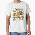 It's A Good Day For Leaning, Back To School, Last Day Of School, Education by vintagearttee
