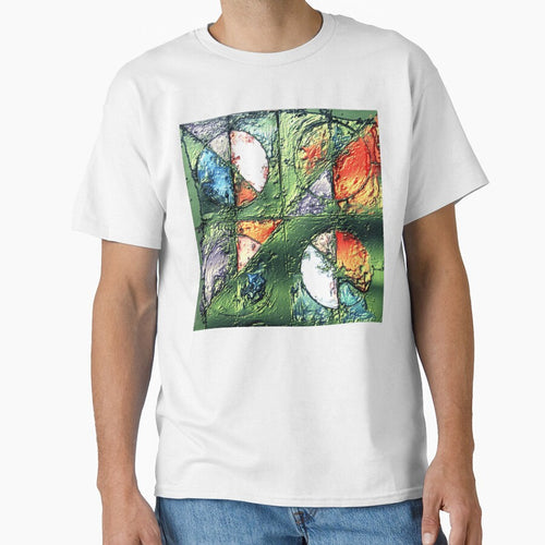 Abstract Fluidic Texture tinfoil colorful geometric abstract design by SmashingDeals