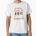 Scares Me I m A Chemistry Teacher Halloween Mask Tshirt by Clavitaps