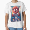 Casual Outfit Reading Newspaper Toilet Seat by mildaclairmo