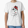Cute farmer wife with bandana awesome gift for women and girls by Titmit