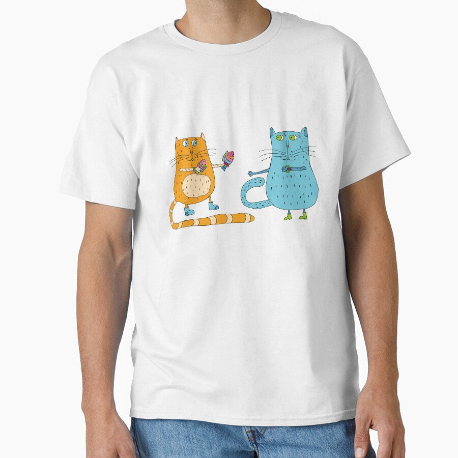 Funny cat gives a birthday present by Olga81creative