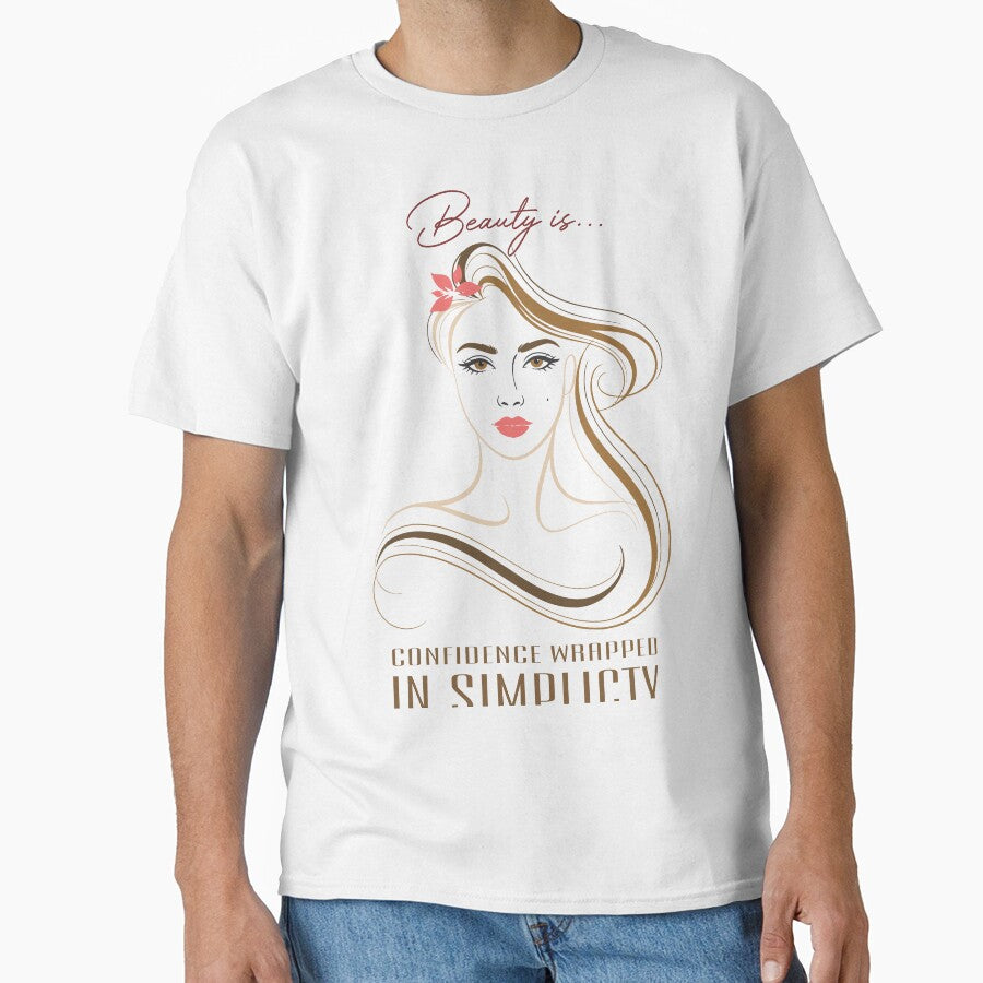 "Beauty is..." collection, Confidence wrapped in simplicity by ArtGMerch