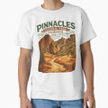 A Vintage Travel Art of Pinnacles - USA by francous03