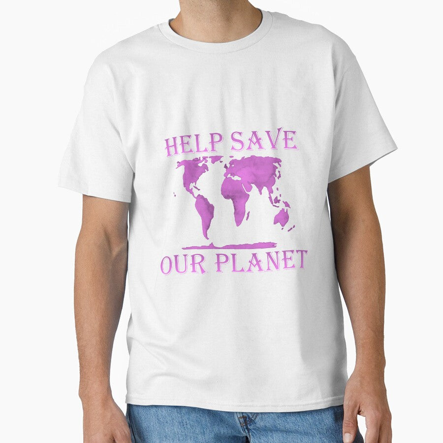 Help Save Our Planet, Pink by ChristineShook