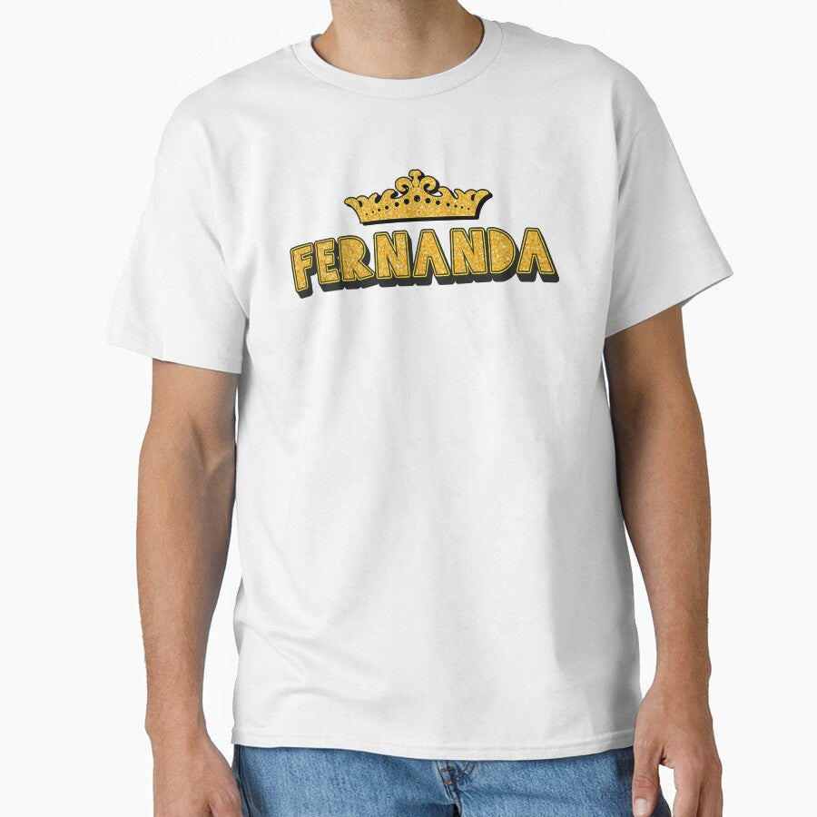 Fernanda Personalized Funny Custom Name Crown Design by Watsonarts