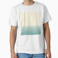 Minimalist Ocean Horizon Gradient Art Print by EllDAV777