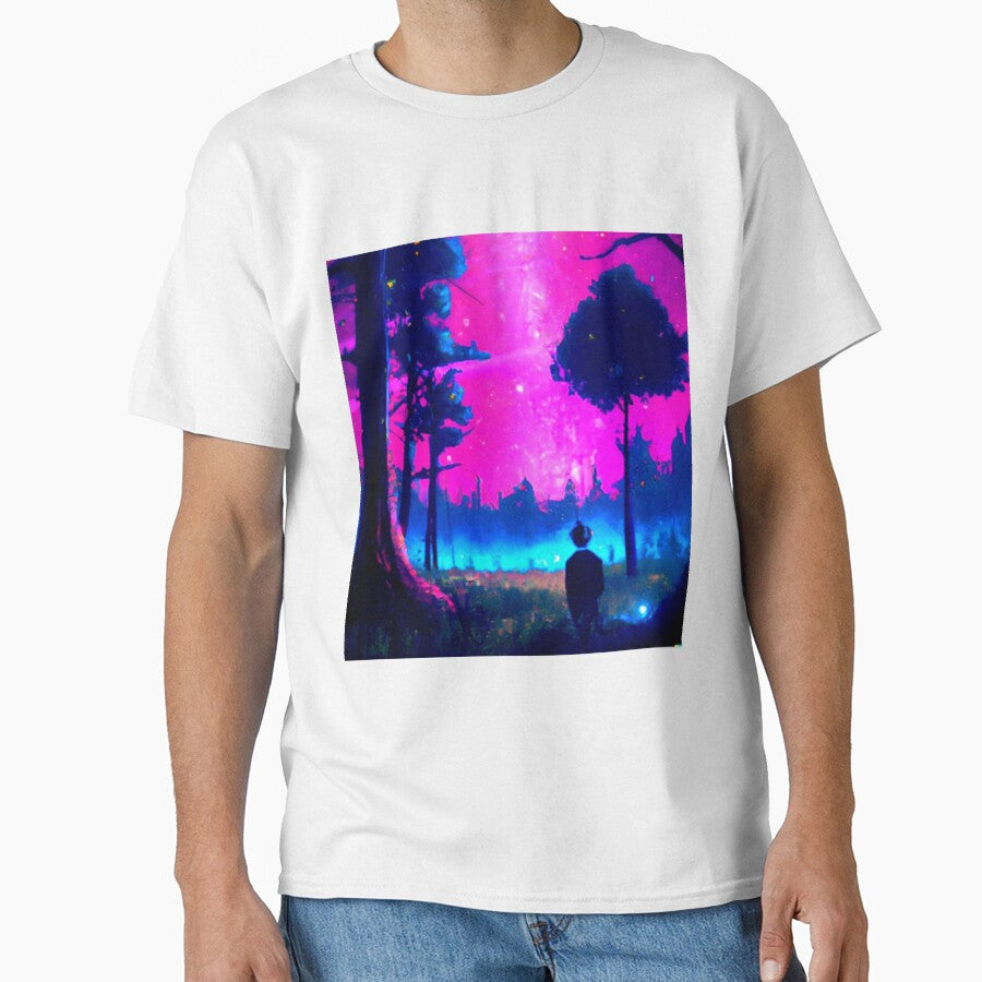 Looking at a psychedelic sky by Ideassbold