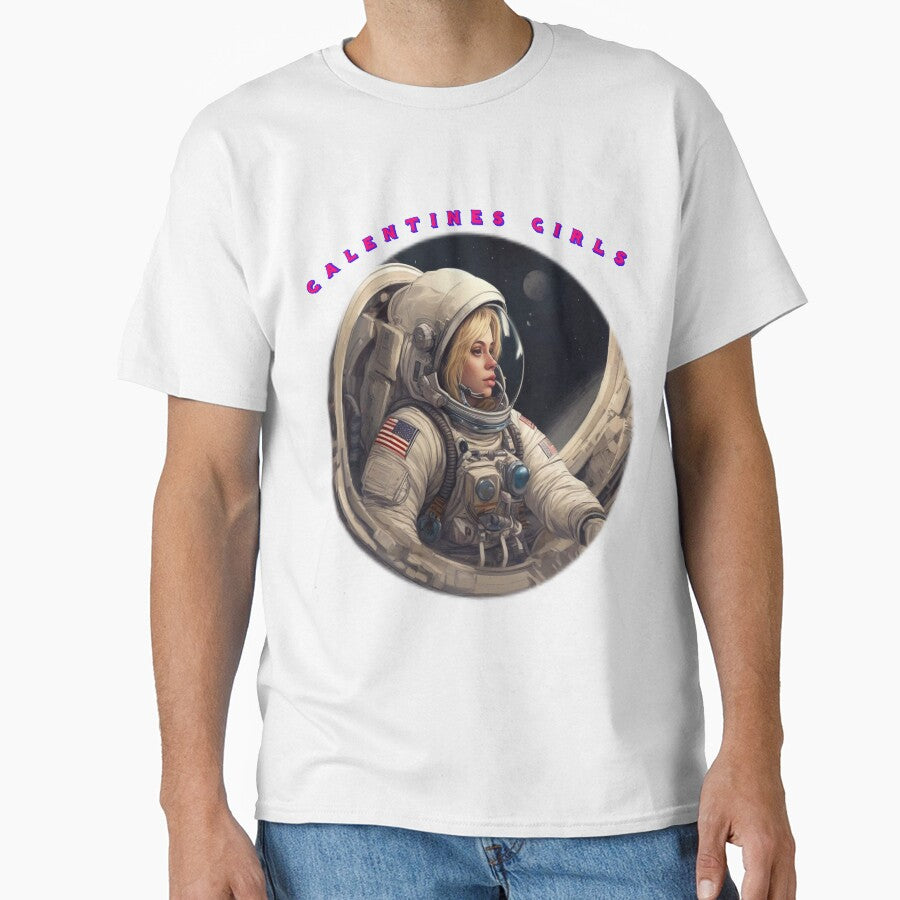 Galentines girls thoughtful spacewoman by sailorsam1805