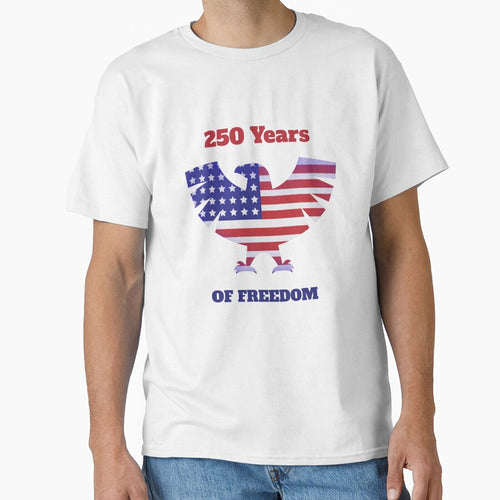 250 YEARS OF FREEDOM T-SHIRT by BryanSessions