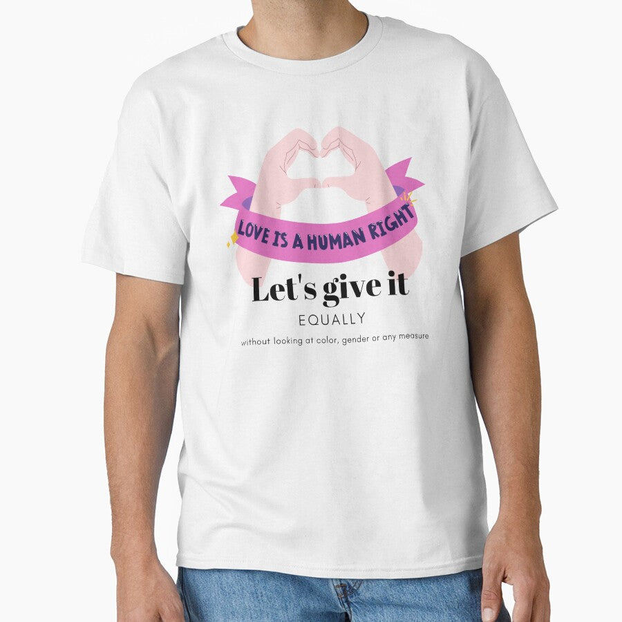 Love is a human right. Everyone deserves love and justice. by PaperDreamPod