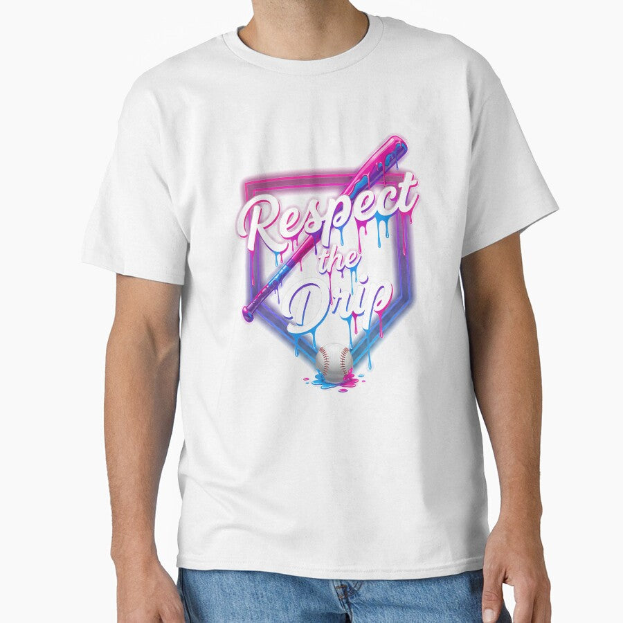 Baseball Drip For Boys Ice Cream Drip Youth Boys Baseball by facegm