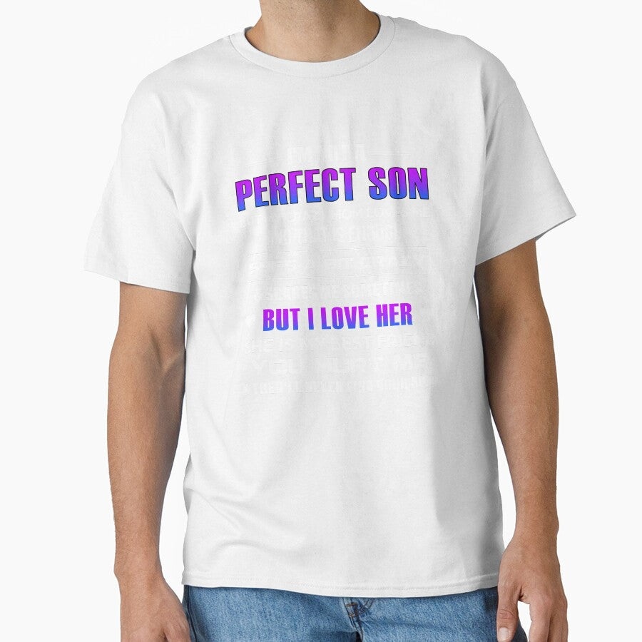 Proud Son Crazy Mom Mothers Day Kid Mama Son Grumpy Birthday by adsmod