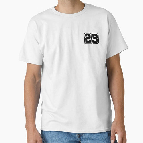 23 Number - Classic Minimalist Digit by stickerorange