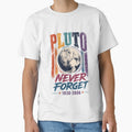 Pluto Never Forget 1930-2006 Planet Astronomy Space Science Lover by SkeletonsDanger