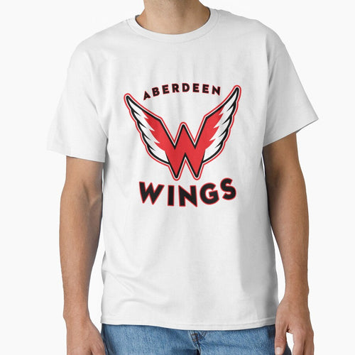 Aberdeen Wings Hockey Style Logo by AMBERBUFORD