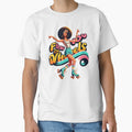Retro Roller Skater – Flow on Wheels Disco Vibes Art by JenniferCreaArte