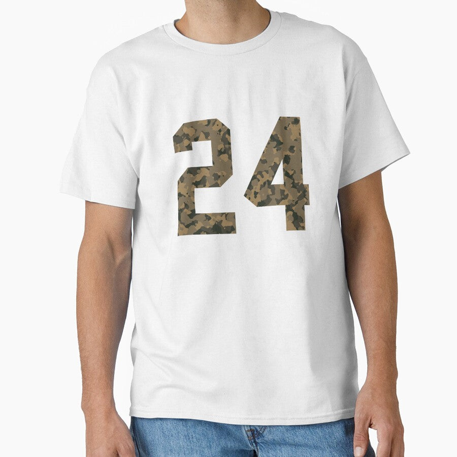 Army Camouflage Number 24 - Sports Numbers by NECHSTORE