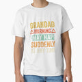 Fathers Day Grandad Warning May Nap Suddenly At Any Time by TimothyCoxShop