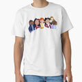 Minimalist Faceless Group Of Friends Cartoon by SpacePride