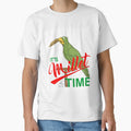 It's Millet Time-Oscar the Cartoon Parrot by Laughing Parrot Studio