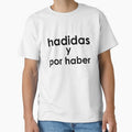 Hadidas and Haber brand logo T-shirt (black) by malangacamisetas