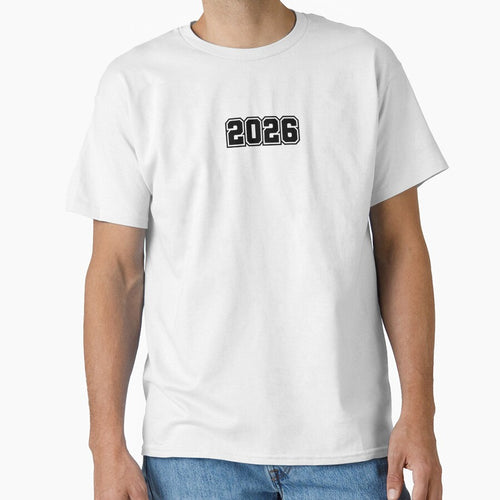 2026 Number - Classic Minimalist Digit by stickerorange