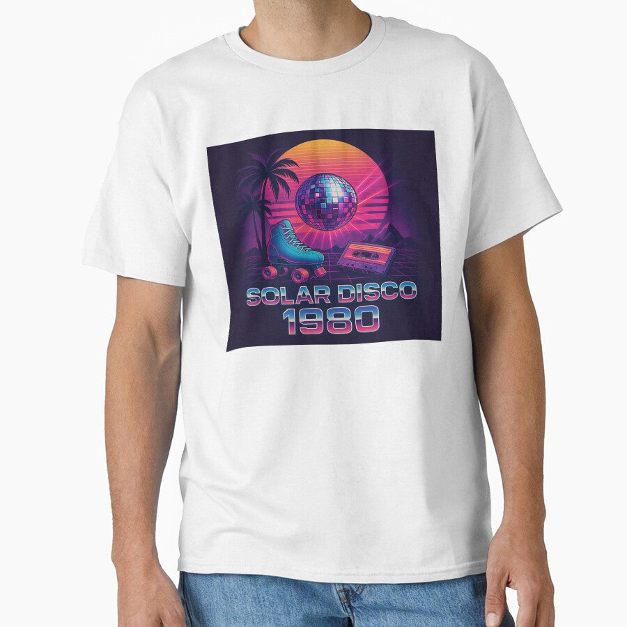 Solar Disco 1980 – Retro Summer Synthwave Aesthetic by lothieven