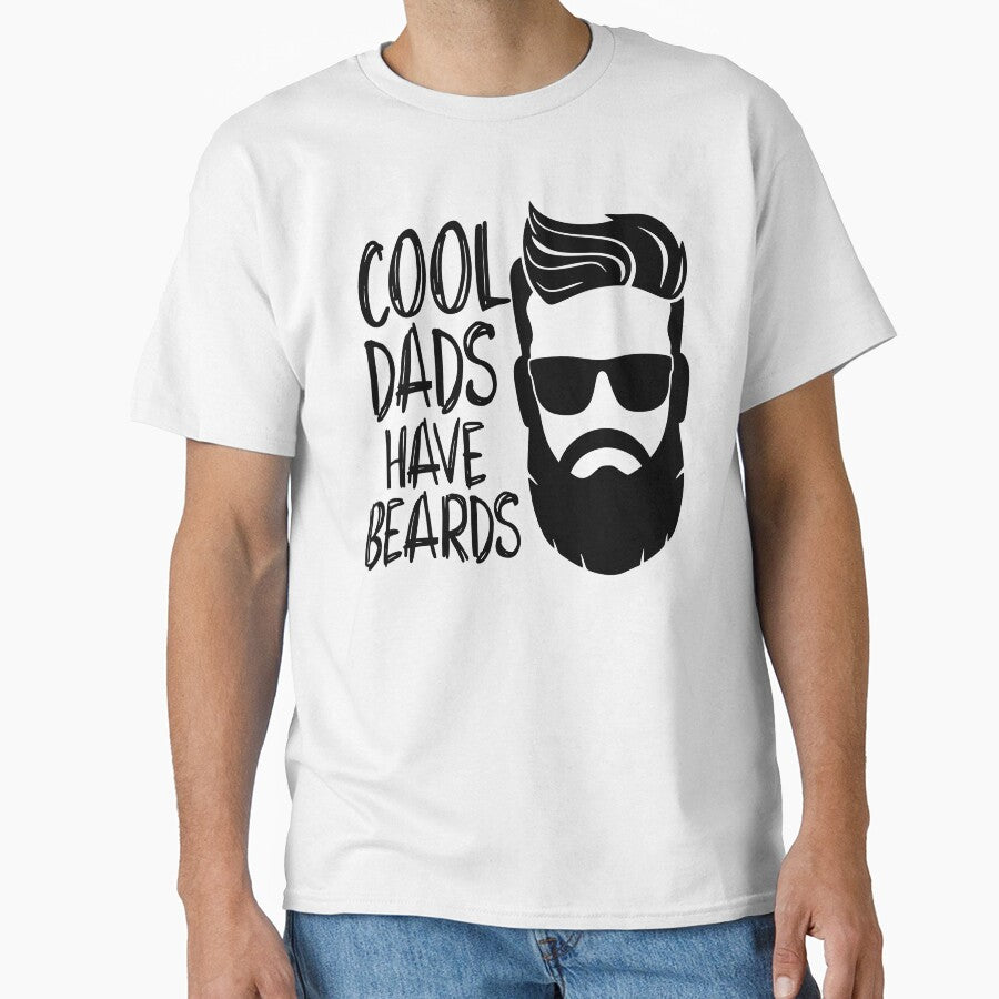 Cool Dads Have Beards - Fathers Day by VikGen