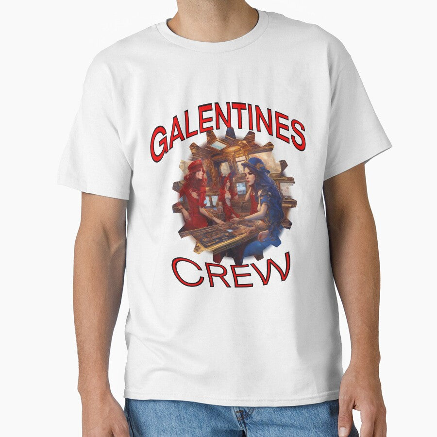 Surreal Super girl power Galentines crew submarine girls only crew by sailorsam1805